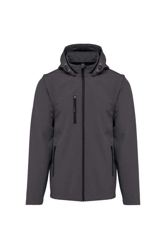 Adult 3 Layer Hooded Soft Shell Jacket