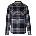 thumbnail image 1 of Kariban Mens Checked Sherpa Lined Shirt Jacket, 1 of 4