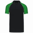 thumbnail image 1 of Kariban Mens Contrast Pique Baseball Polo Shirt, 1 of 4