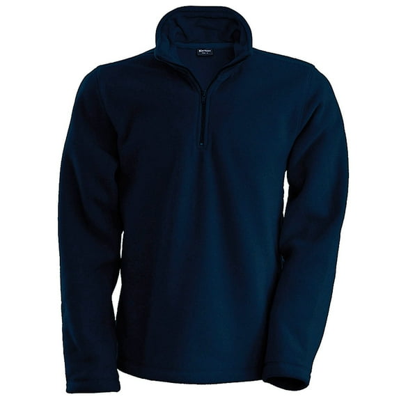 Kariban Mens Enzo 1/4 Zip Fleece Top