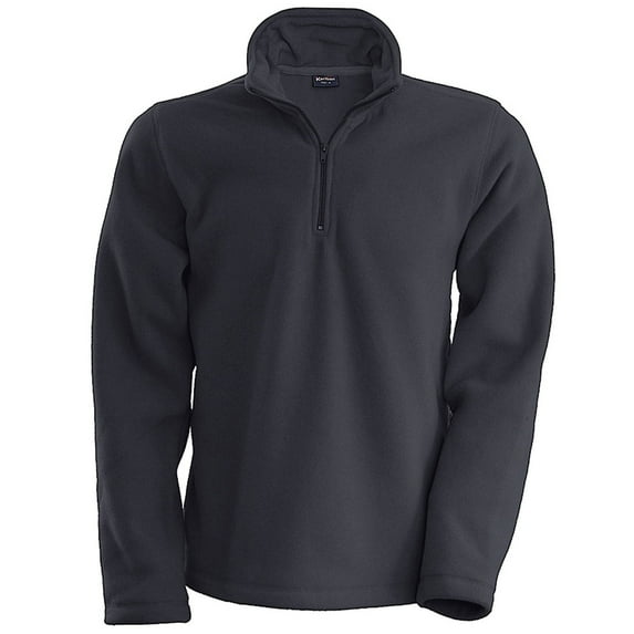 Kariban Mens Enzo 1/4 Zip Fleece Top