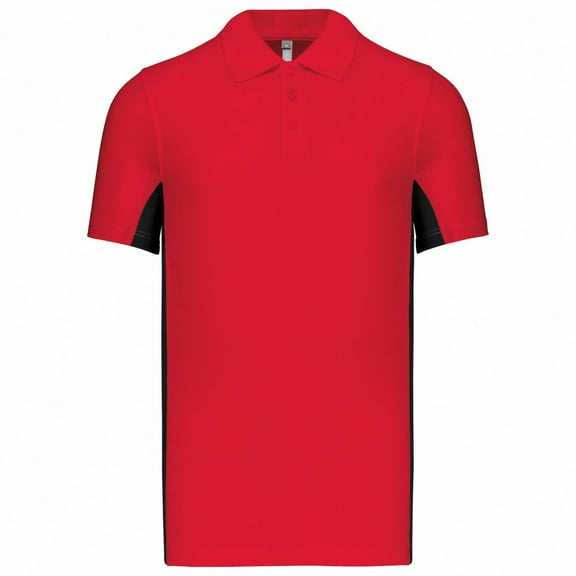 Kariban Mens Flag Polycotton Pique Polo Shirt