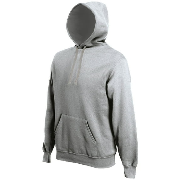 Kariban Mens Heavy Contrast Hooded Sweatshirt / Hoodie