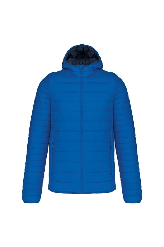 Mens Lightweight Hooded Down Jacket