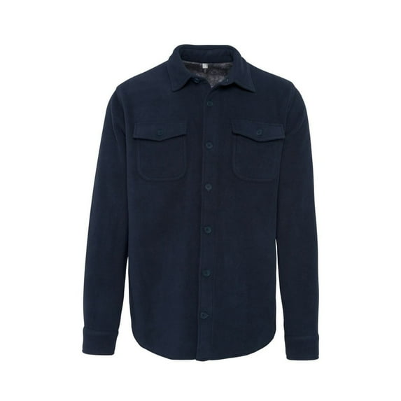 Kariban Mens Sherpa Lined Fleece Overshirt
