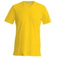 thumbnail image 1 of Kariban Mens Short Sleeve V Neck Slim Fit T-Shirt, 1 of 3