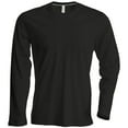 thumbnail image 1 of Kariban Mens Slim Fit Long Sleeve Crew Neck T-Shirt, 1 of 5