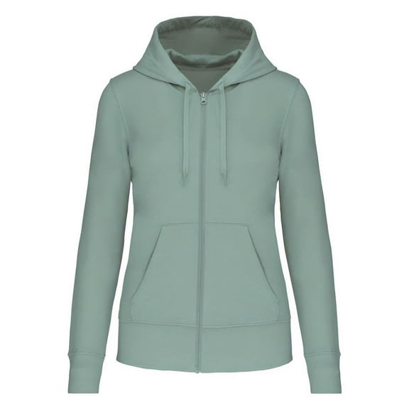 Kariban Womens Eco Friendly Full Zip Hoodie
