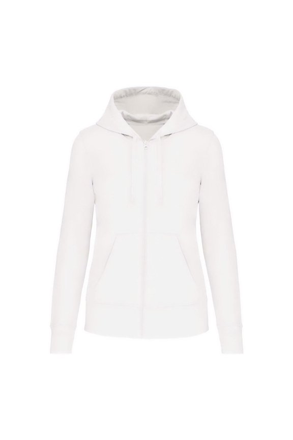 Womens Eco Friendly Full Zip Hoodie