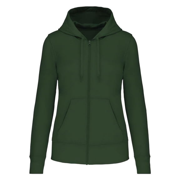 Kariban Womens Eco Friendly Full Zip Hoodie
