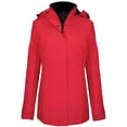 thumbnail image 1 of Kariban Womens Hooded Parka Jacket, 1 of 3