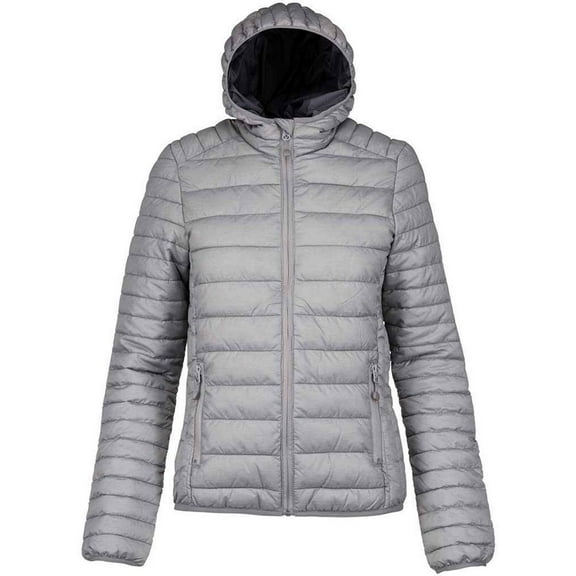 Kariban Womens Lightweight Hooded Padded Jacket