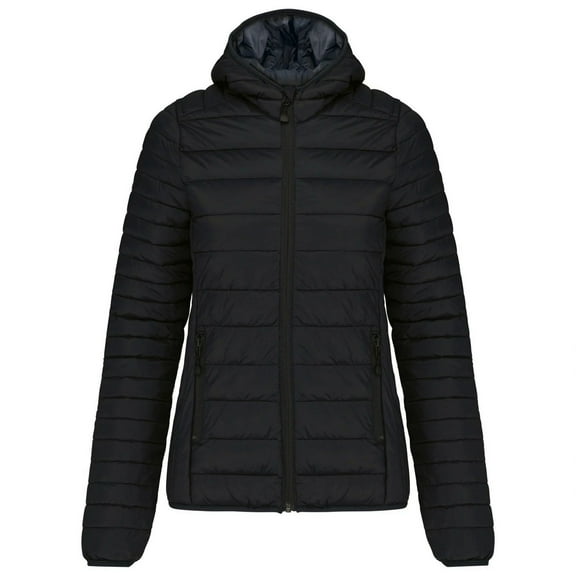 Kariban Womens Lightweight Hooded Padded Jacket