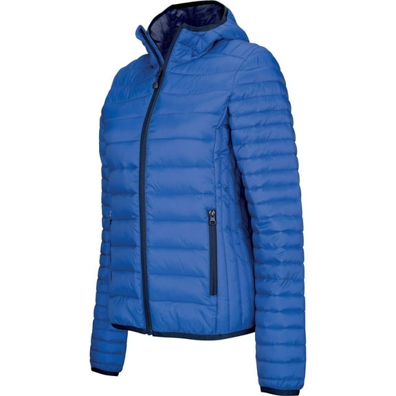 Kariban Womens Lightweight Hooded Padded Jacket