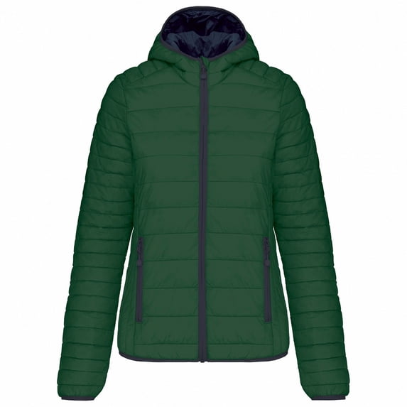 Kariban Womens Lightweight Hooded Padded Jacket