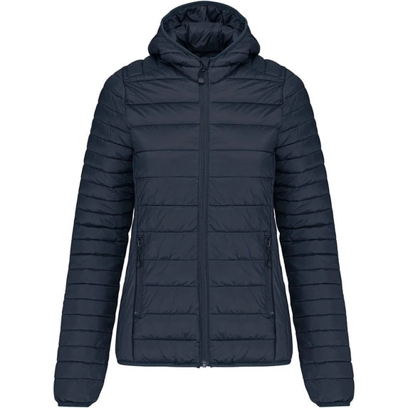 Kariban Womens Lightweight Hooded Padded Jacket
