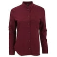 thumbnail image 1 of Kariban Womens Long Sleeve Mandarin Collar Shirt, 1 of 3