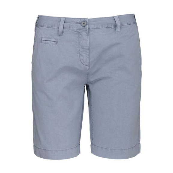 Kariban Womens Washed Effect Bermuda Shorts