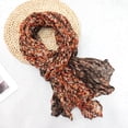 thumbnail image 1 of Karight Cotton Linen Scarfs for Women Winter Soft Print Shawl Wraps Holiday Scarf for Travel Going Out Vintage Head Wrap, 1 of 3