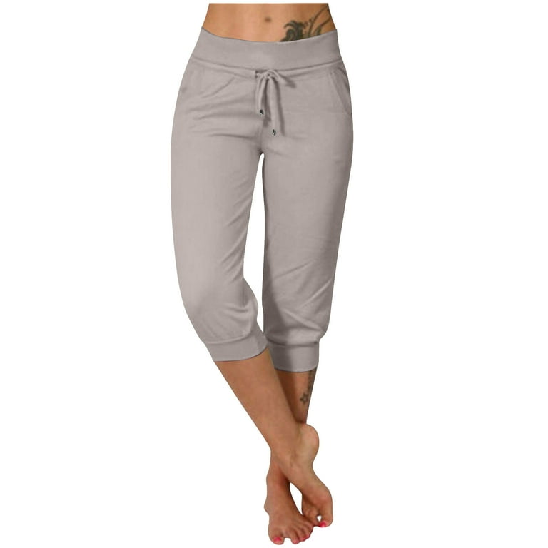 Karight Leggings Depot Women's Relaxed-fit Jogger Track Cuff