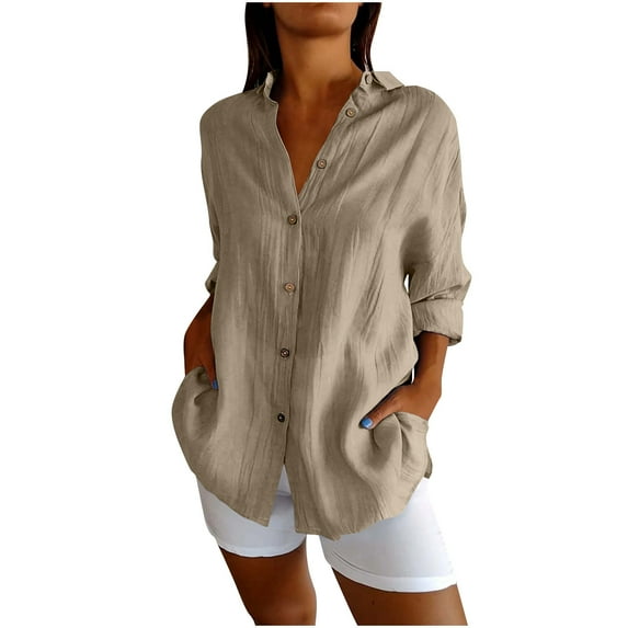 Karight Long Sleeve Shirts for Women Fall Fashion 2025 Dressy Casual Blouses