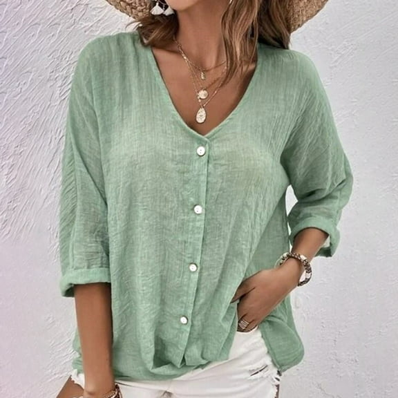 Karight Long Sleeve Shirts for Women Fall Fashion 2025 Dressy Casual Blouses