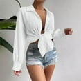 thumbnail image 1 of Karight Long Sleeve Shirts for Women Fall Fashion 2025 Dressy Casual Blouses, 1 of 8