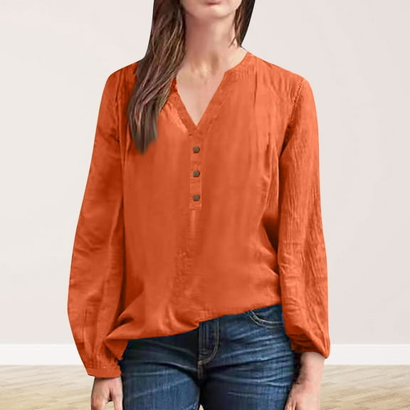 Karight Long Sleeve Shirts for Women Fall Fashion 2025 Dressy Casual Blouses