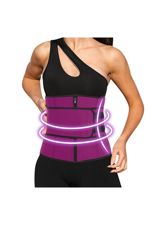 Neoprene Waist Trainer Corset Compression Sauna Trimmer Belt Underbust Waist Cincher Shaper Sport Girdles