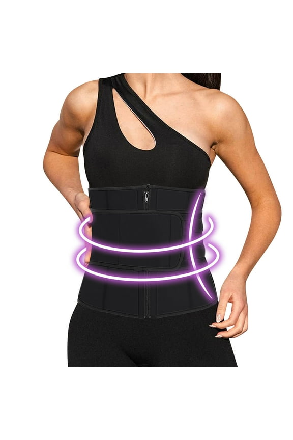 Neoprene Waist Trainer Corset Compression Sauna Trimmer Belt Underbust Waist Cincher Shaper Sport Girdles