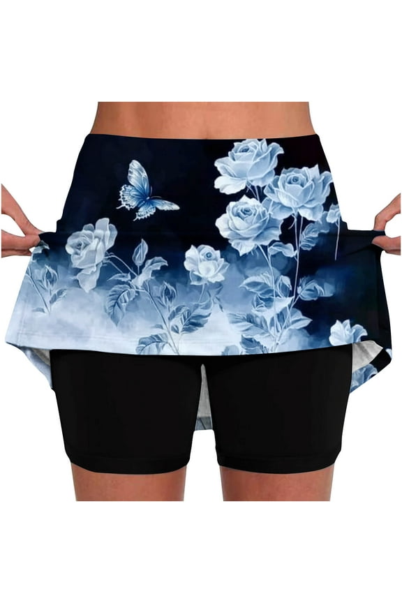 Skorts for Women Plus Size Dressy Casual Athletic Golf Tennis Short Skirts 2025 Summer Skort with Pockets