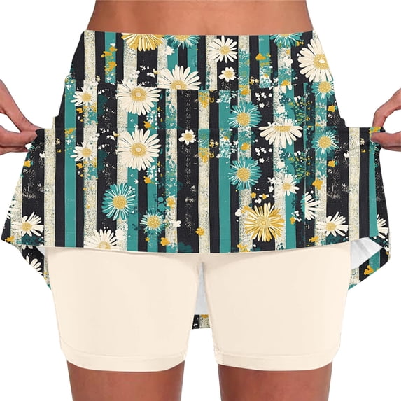 Karight Skorts for Women Plus Size Dressy Casual Athletic Golf Tennis Short Skirts 2026 Summer Skort with Pockets