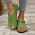 thumbnail image 1 of Karight Women's Casual Sandals, Summer Flat Shoes, Comfortable Ring Toe Sandals, Casual Non Slip Beach Shoes, 1 of 9