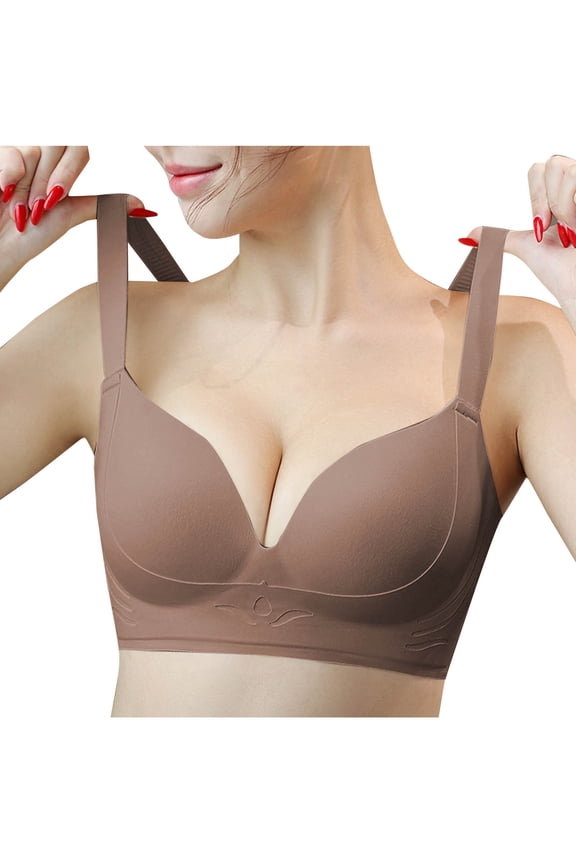 Women's Comfort Revolution Wireless Bra, Soft Touch Wireless Support Bra, Everyday Bras