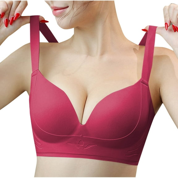 Karight Women's Comfort Revolution Wireless Bra, Soft Touch Wireless Support Bra, Everyday Bras