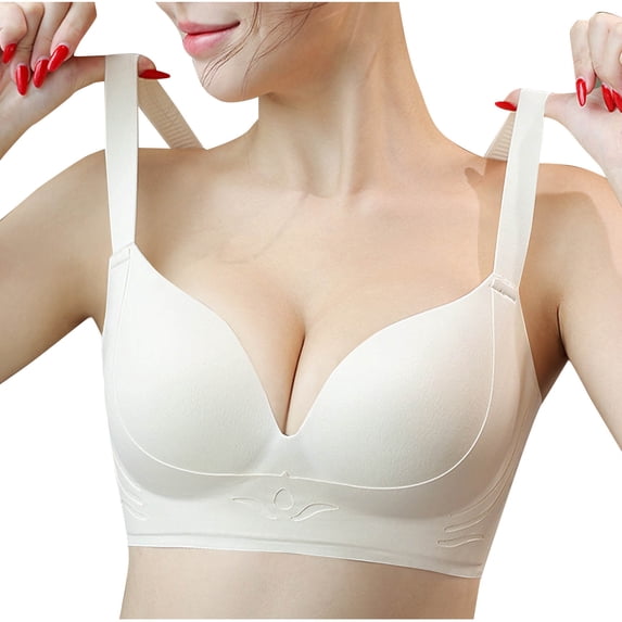 Karight Women's Comfort Revolution Wireless Bra, Soft Touch Wireless Support Bra, Everyday Bras