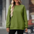 thumbnail image 1 of Karight Women's Modal Soft Oversized Sweatshirts Raglan Long Sleeve Crew Neck Relaxed Pullover Top, 1 of 9