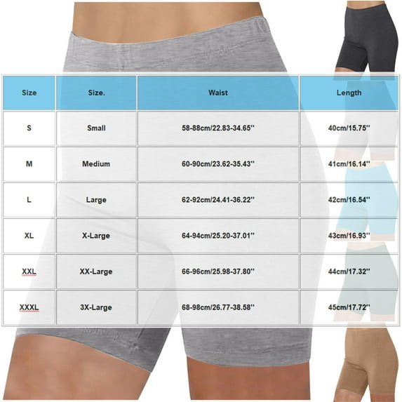 Karight Women's Plus Size Cotton Biker Shorts | Cotton