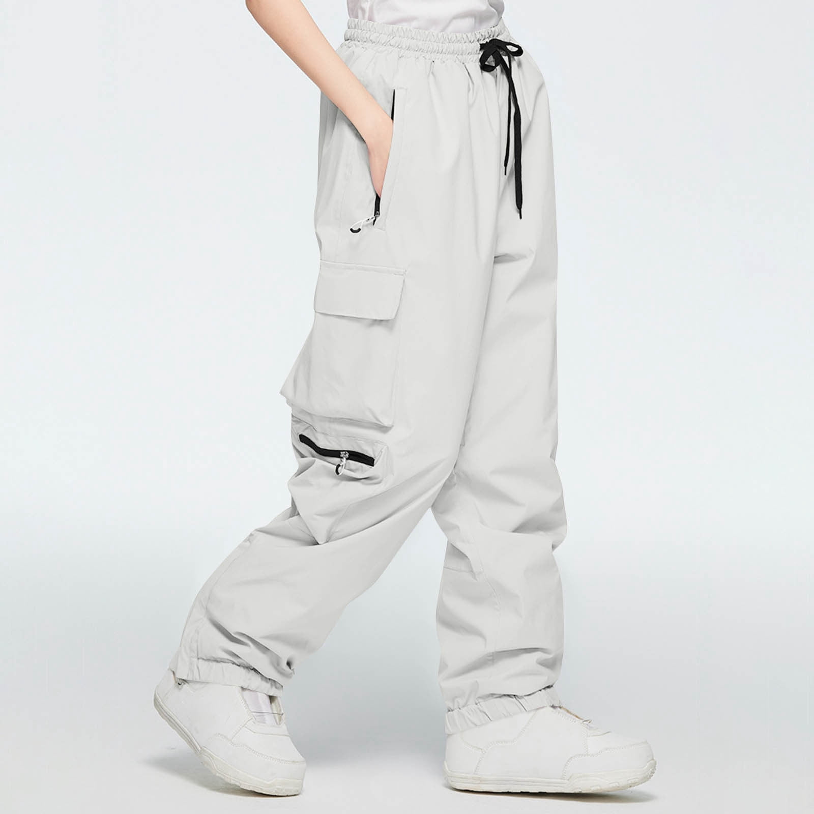 Karight Women's Snow Bibs Pants Waterproof Insulated Ski Overalls Pants ...