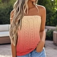 thumbnail image 1 of Karight Women's Strapless Bandeau Tank Top Casual Summer Sleeveless Eyelet Tube Tops, 1 of 5