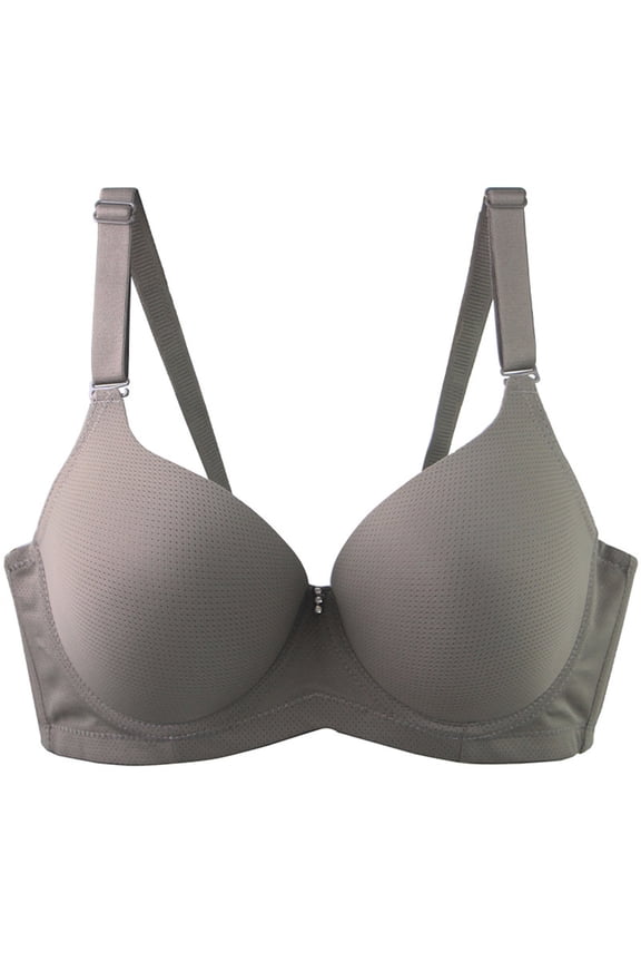 Women's T Shirt Bra Lightly Padded Underwire Full Coverage Plus Size Bras