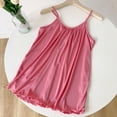 thumbnail image 1 of Karight Womens Adjustable Spaghetti Strap Satin Nightgown Flowy Ruffled Hem Lightweight Sleep Dress with Gathered Neckline, 1 of 8