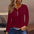 thumbnail image 1 of Karight Womens Button Down Shirt Long Sleeve Blouse, 1 of 6