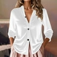 thumbnail image 1 of Karight Womens Button Down Shirt Long Sleeve Blouse, 1 of 6