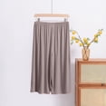 thumbnail image 1 of Karight Womens Elastic Waist Wide Leg Lounge Pants Lightweight Soft Knit Breathable Casual Loose Fit Pajama Bottoms for Sleepwear, 1 of 4