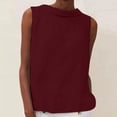 thumbnail image 1 of Karight Womens Tank Tops Loose Fit Casual Flowy Round Neck Trendy Sleeveless Summer Tops Clothes Outfits, 1 of 7