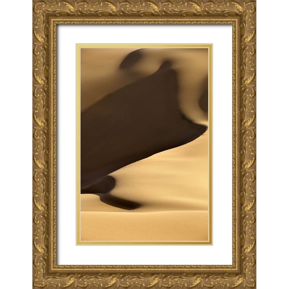 Karimi, Arash 13x18 Gold Ornate Wood Framed with Double Matting Museum Art Print Titled - Desert