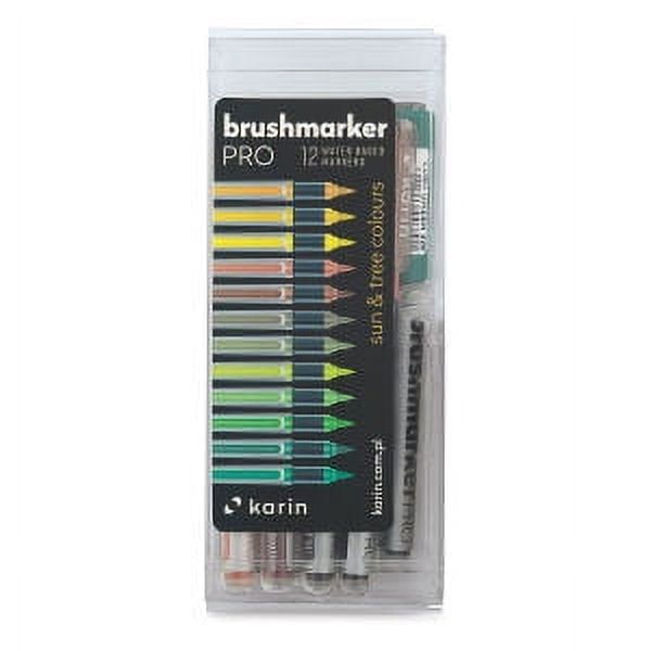 Brilliant Brush Markers - Set of 12 - Orange Bird