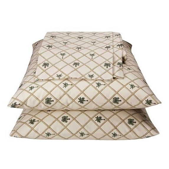 Karin Maki 07185600013KM Kona Full Size Bed Sheet, Gold