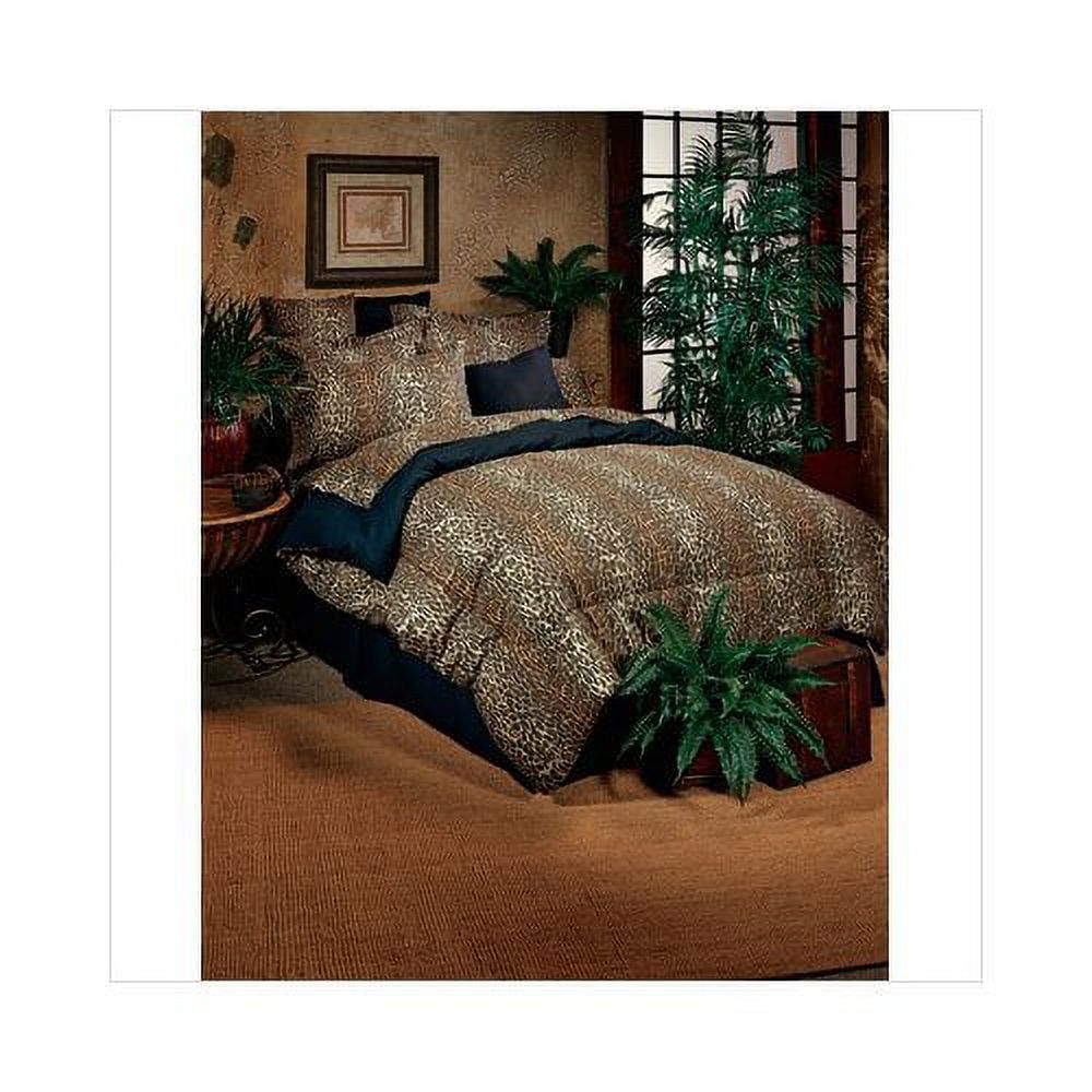 Karin Maki Leopard Print Flex Fit Waterbed Sheet Set Super Single